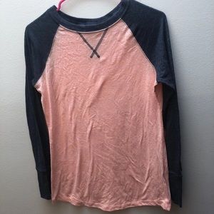 North face baseball tee